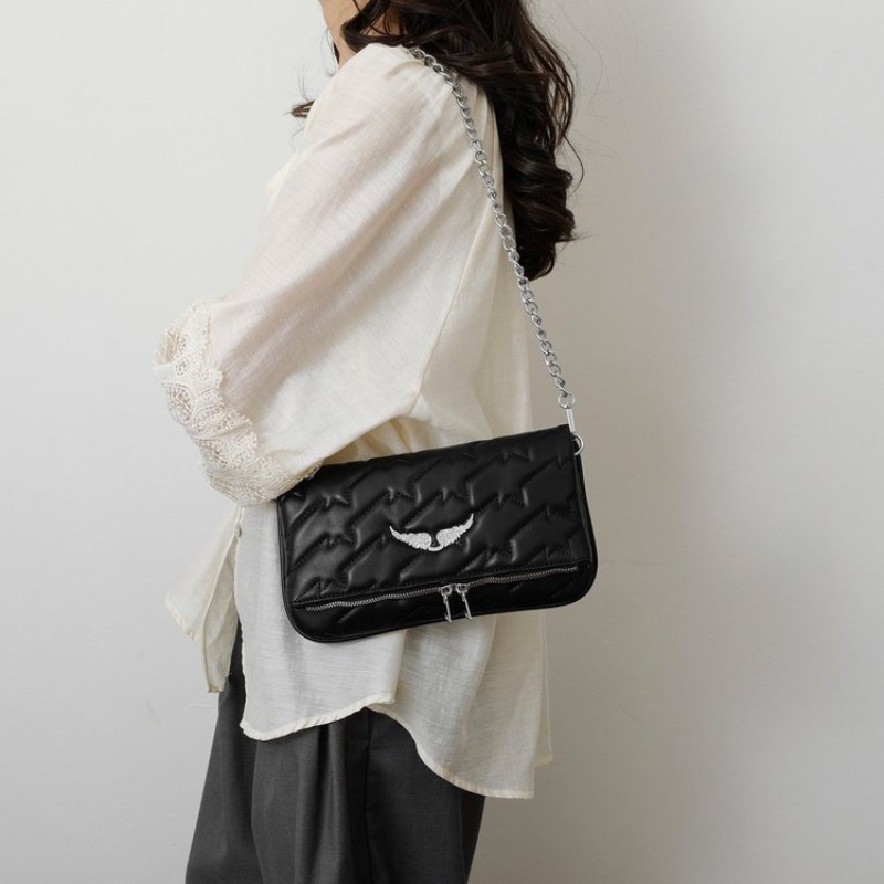 2026 กระเป๋าสะพายข้างแบบควิลท์ - Chain Crossbody Quilted บทวิจารณ์และราคา