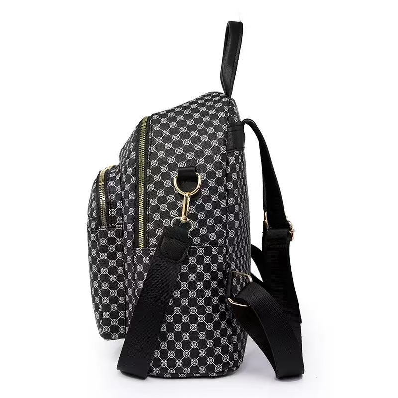 กระเป๋าเป้สะพายหลัง PU ลายเรขา - Weekender Bag Duffle บทวิจารณ์และราคา
