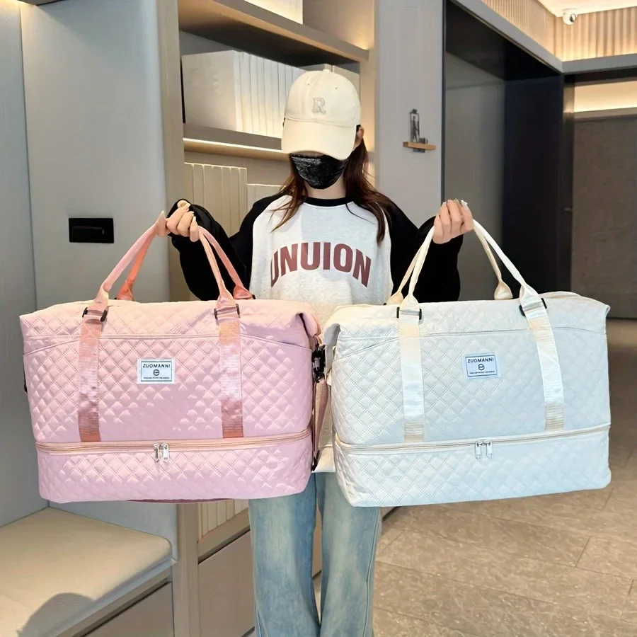 ชุด 2 ชิ้นกระเป๋าเดินทางความจุ - Weekender Bag Duffle บทวิจารณ์และราคา
