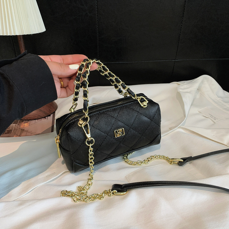 กระเป๋าถือวินเทจสำหรับผู้หญิง  - Chain Crossbody Quilted บทวิจารณ์และราคา